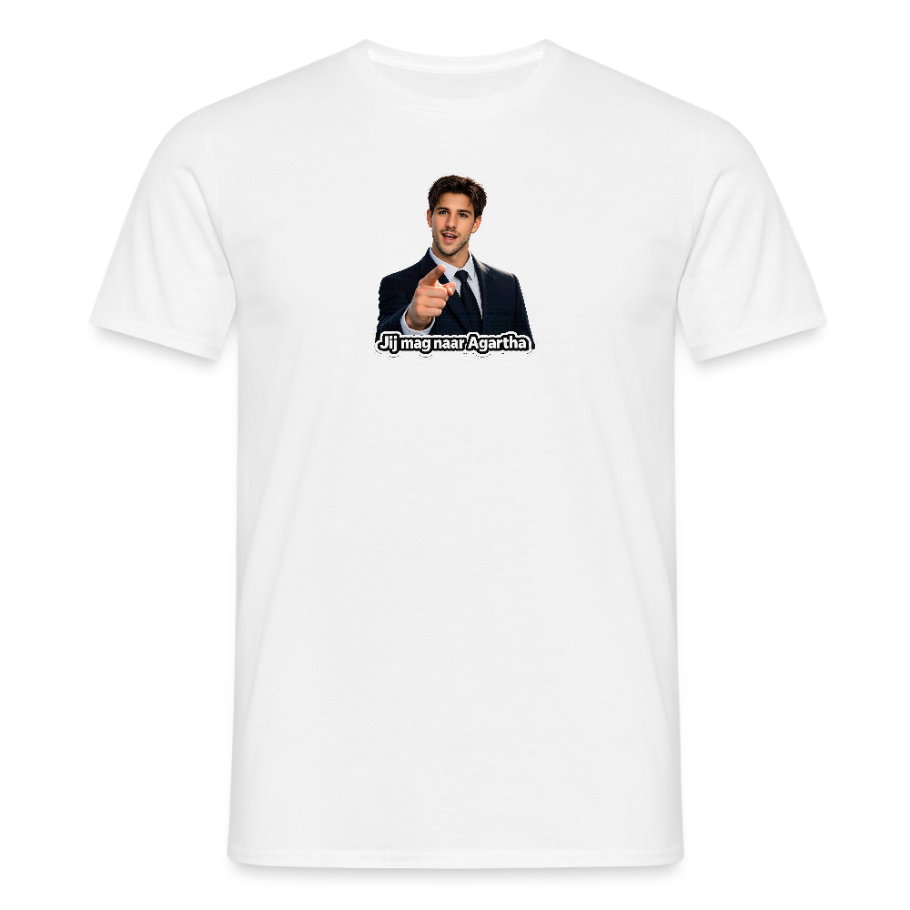 Jij mag naar Agartha - T-shirt - white