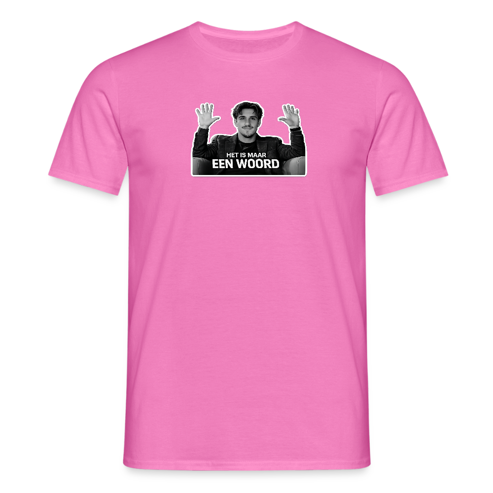 Het is maar een woord - T-shirt - pink
