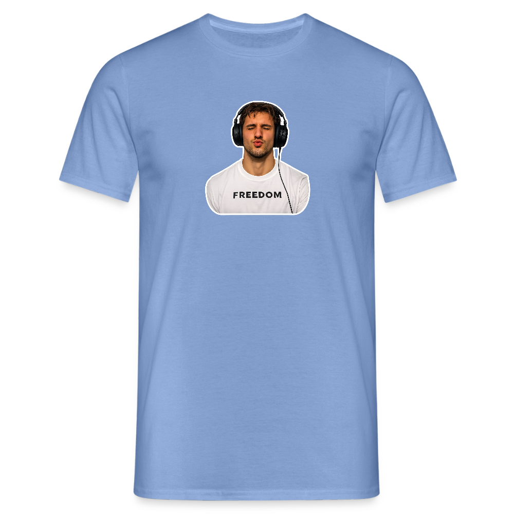 Freedom - T-shirt - carolina blue