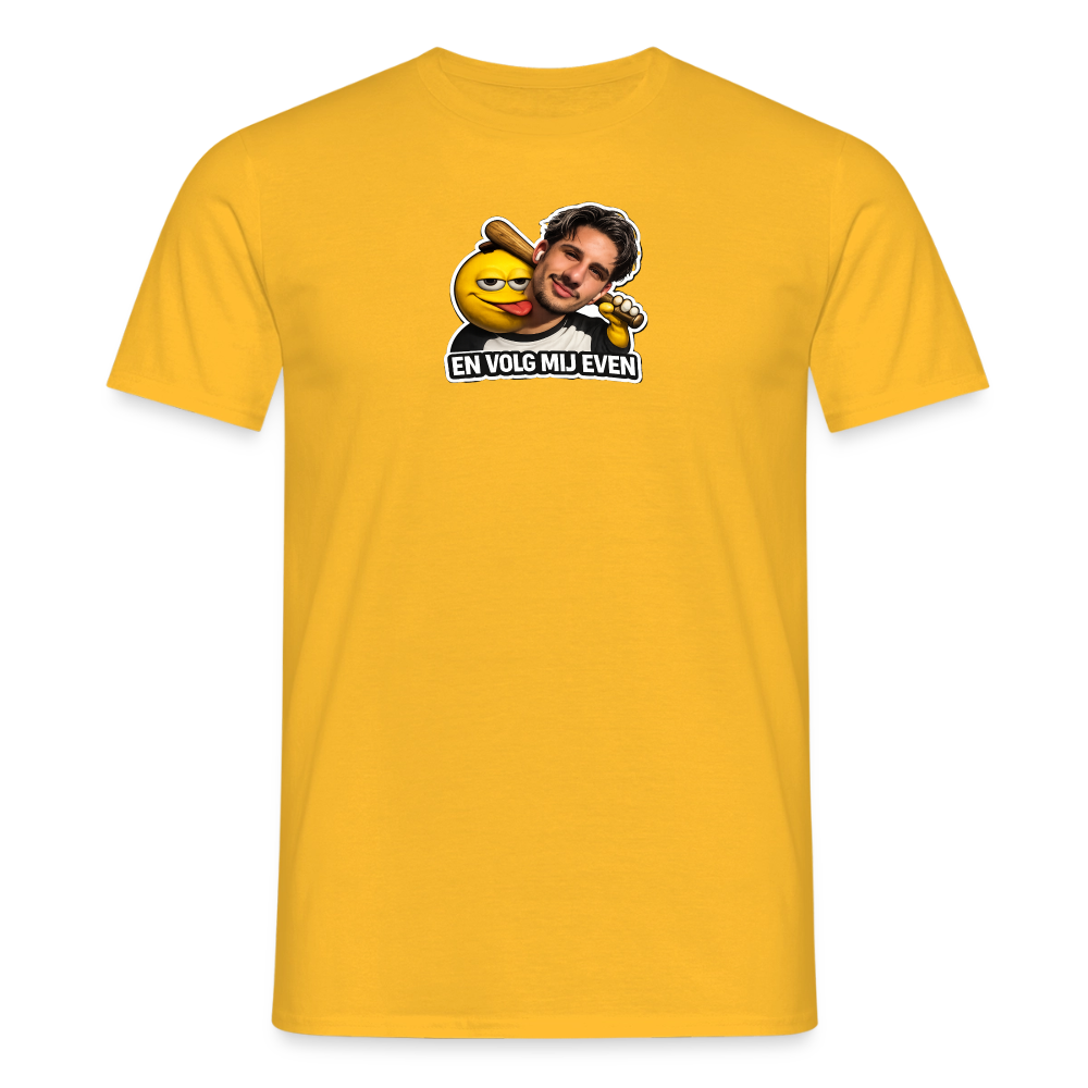 En volg mij even - T-shirt - yellow