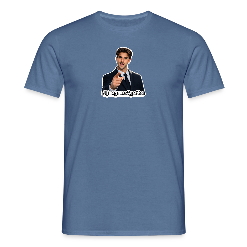 Jij mag naar Agartha - T-shirt - dove blue 