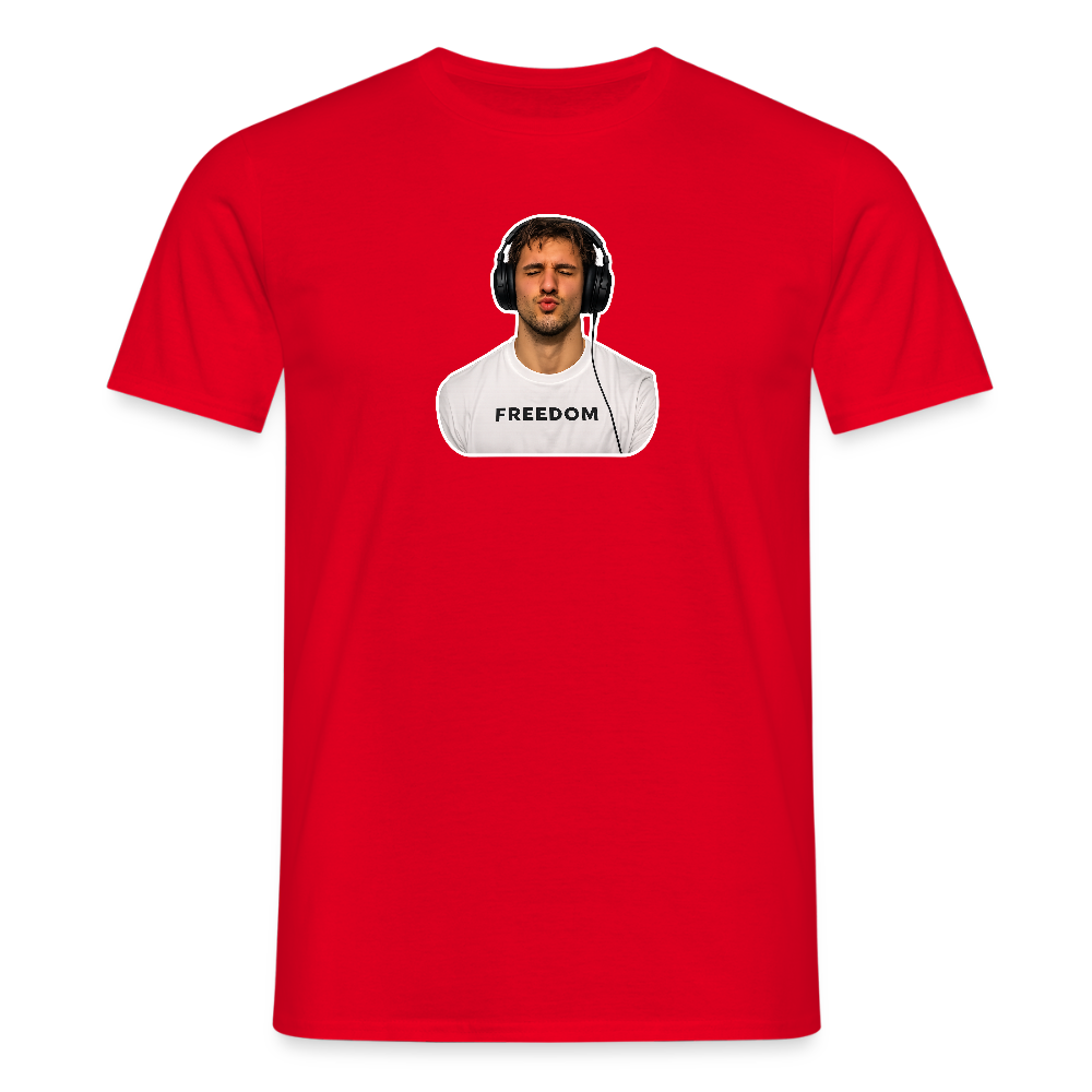 Freedom - T-shirt - red