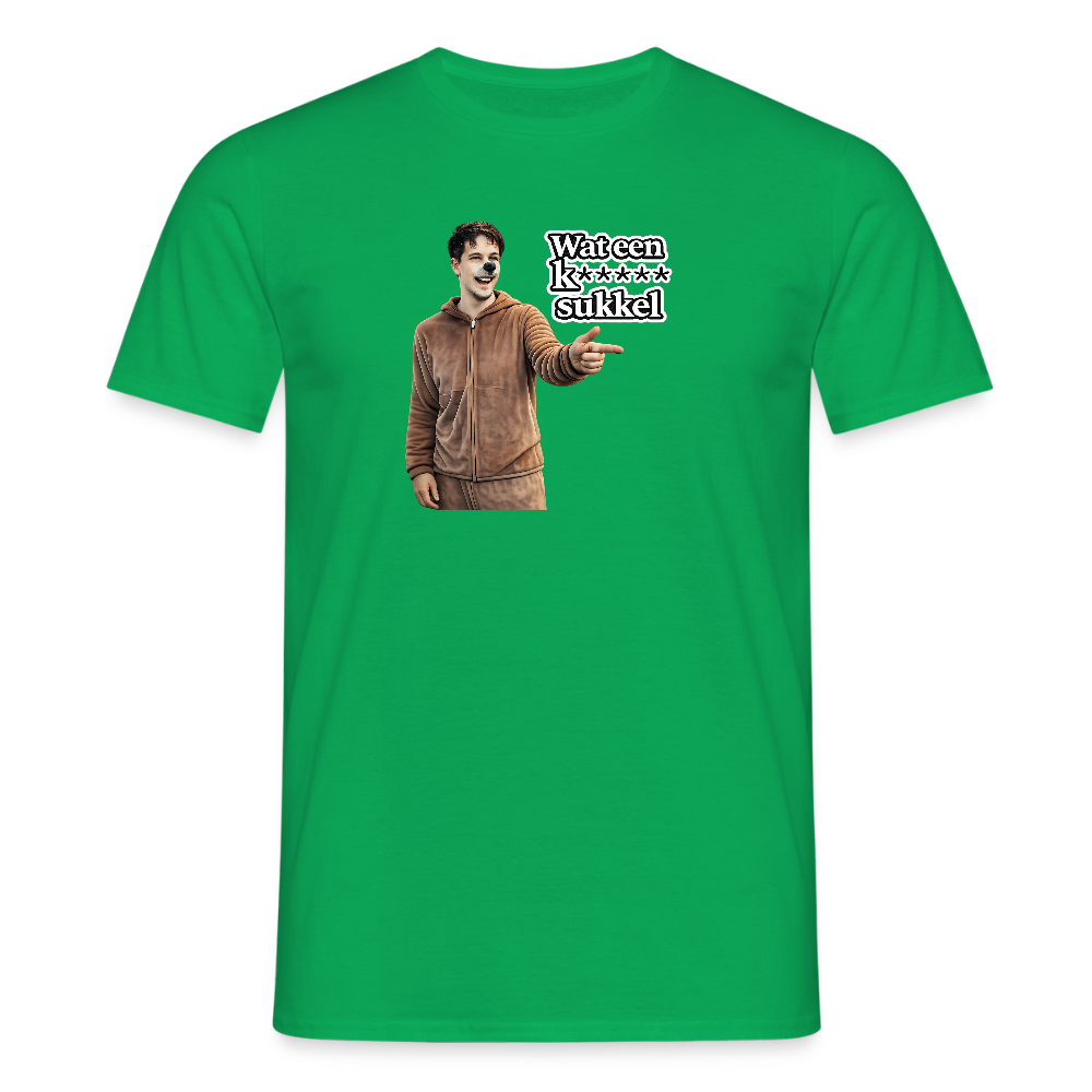 Wat een k***** - T-shirt - kelly green