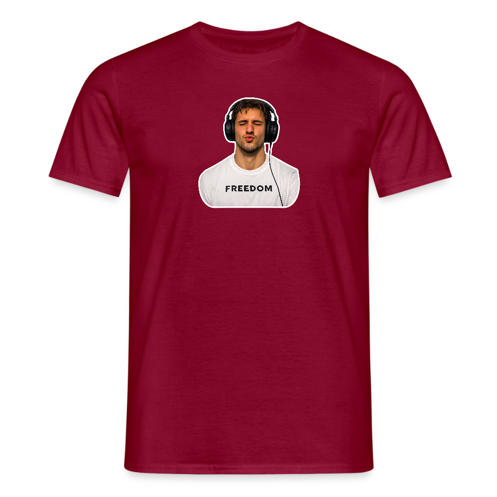 Freedom - T-shirt - brick red