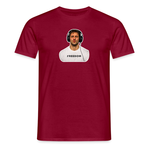 Freedom - T-shirt - brick red