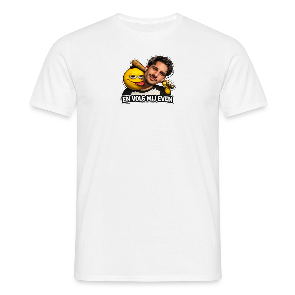 En volg mij even - T-shirt - white