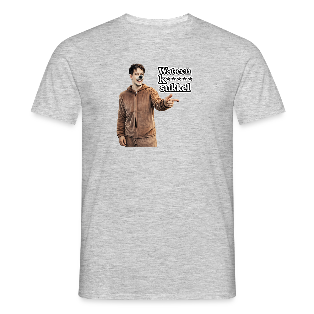 Wat een k***** - T-shirt - heather grey