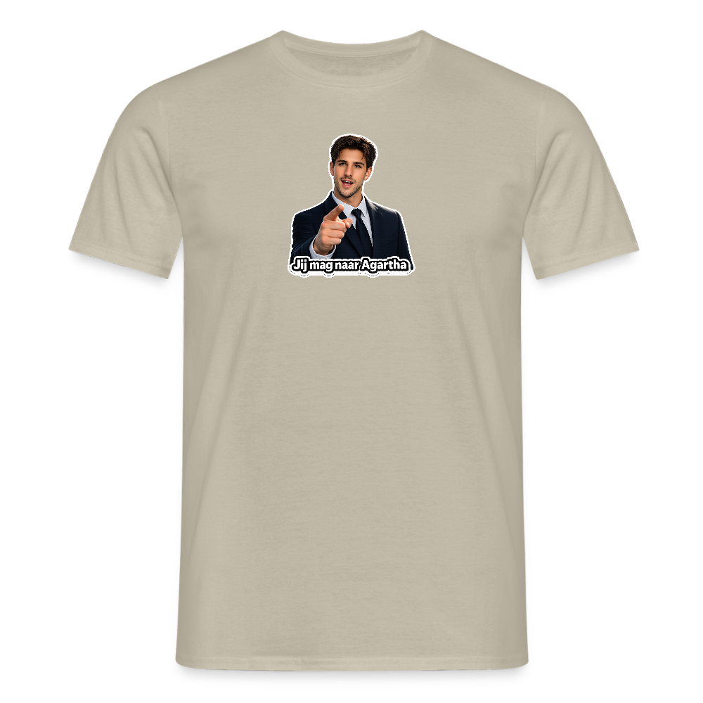 Jij mag naar Agartha - T-shirt - sand beige