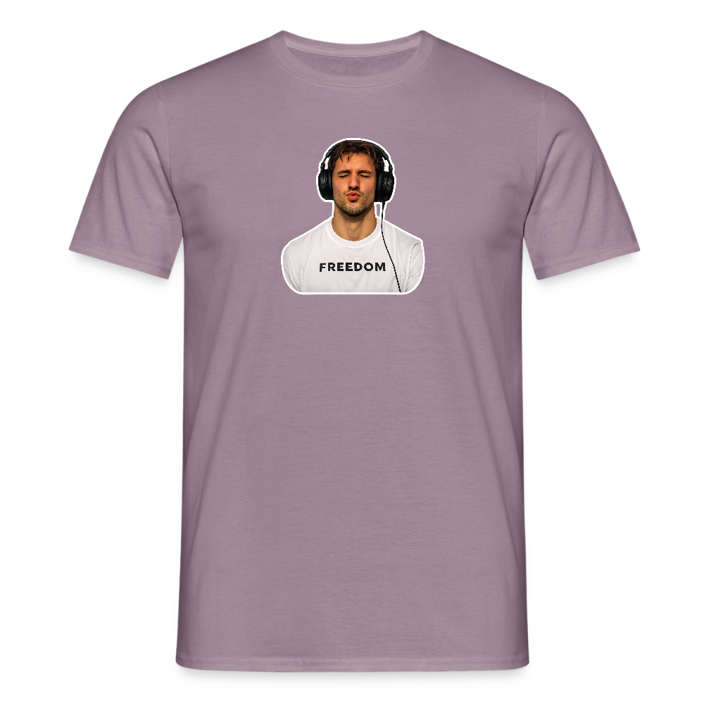 Freedom - T-shirt - purple-grey 