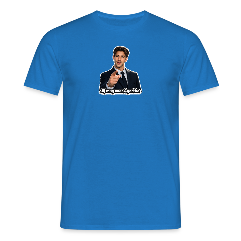 Jij mag naar Agartha - T-shirt - royal blue