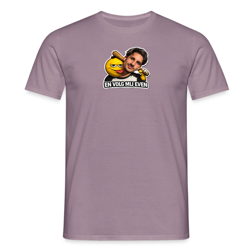 En volg mij even - T-shirt - purple-grey 
