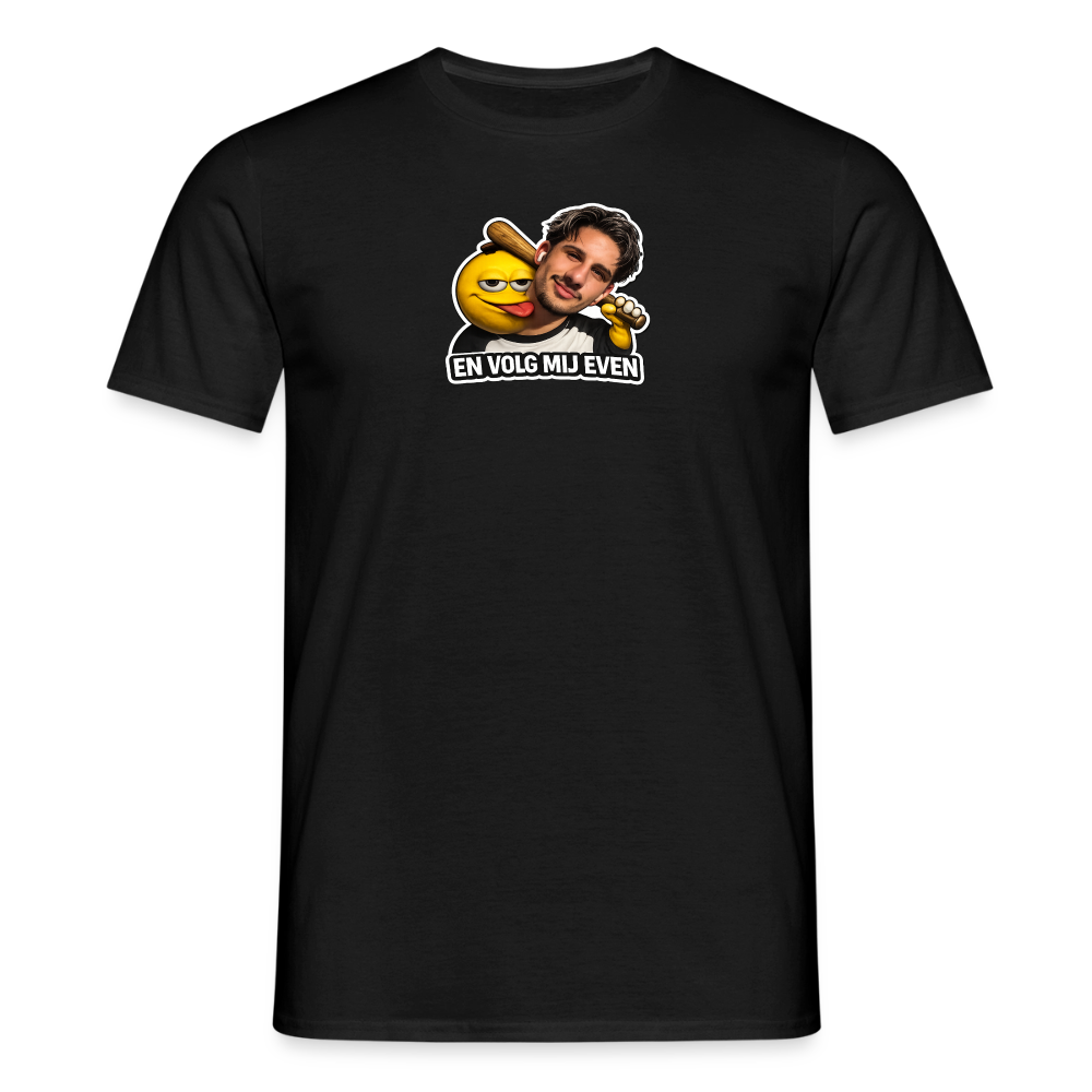 En volg mij even - T-shirt - black