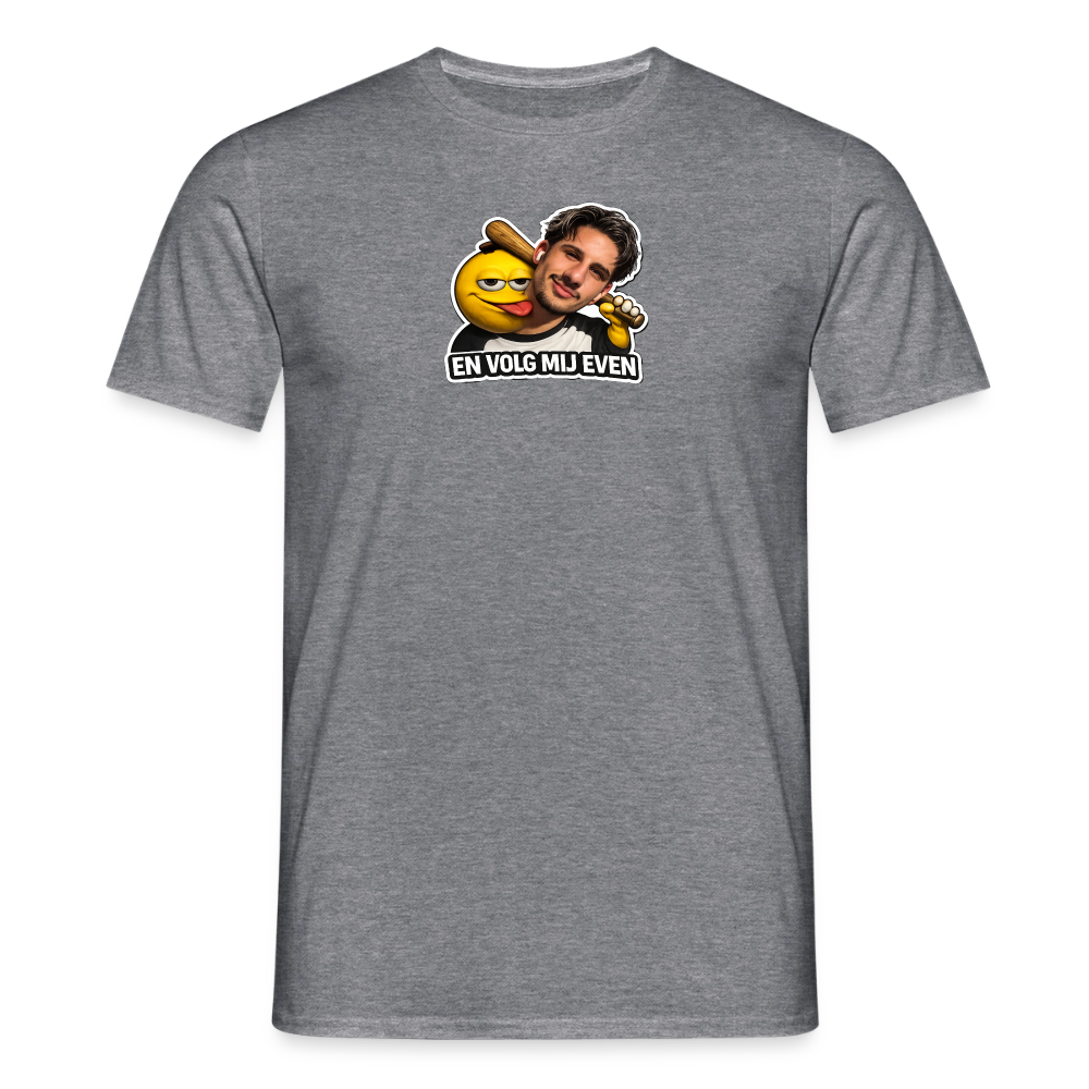 En volg mij even - T-shirt - graphite heather