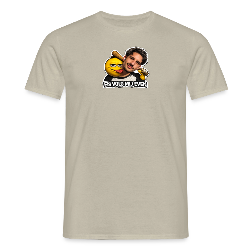 En volg mij even - T-shirt - sand beige