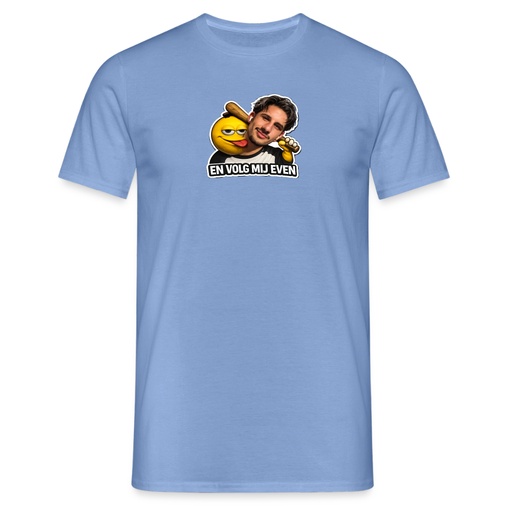 En volg mij even - T-shirt - carolina blue
