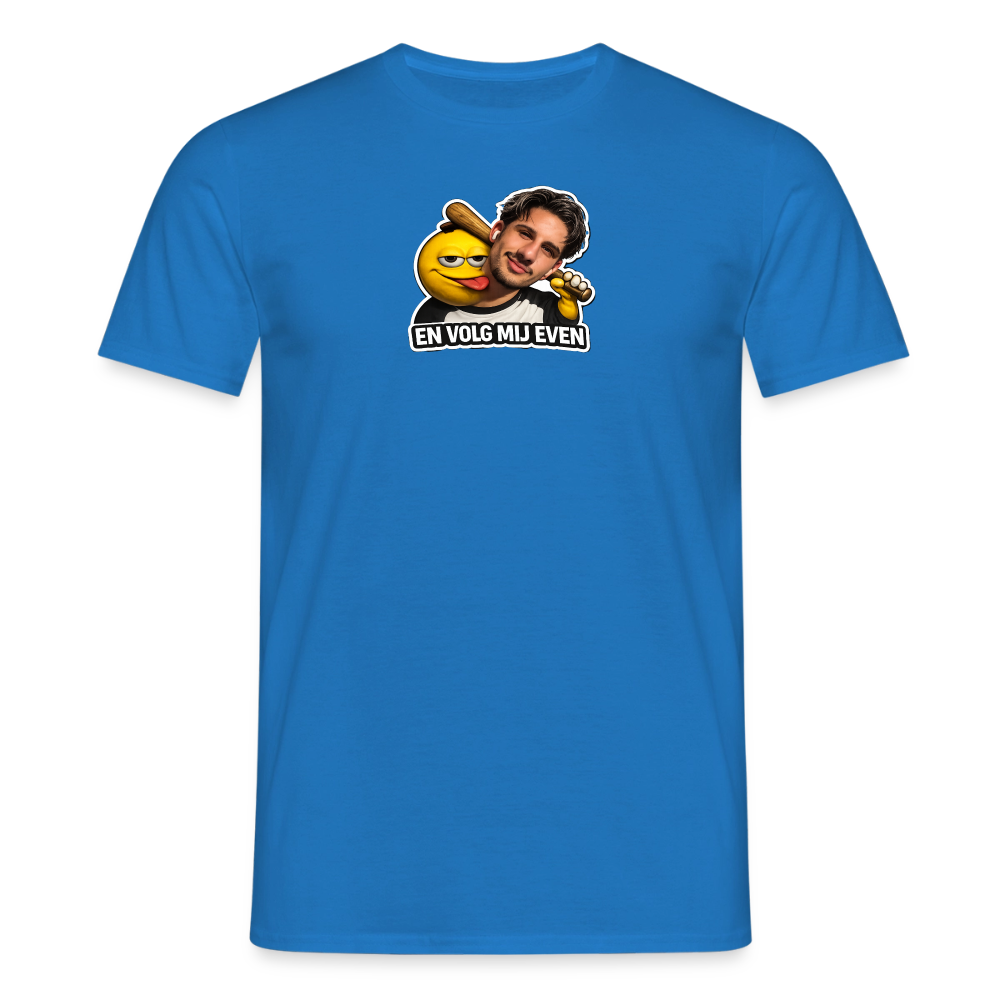 En volg mij even - T-shirt - royal blue