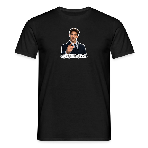 Jij mag naar Agartha - T-shirt - black