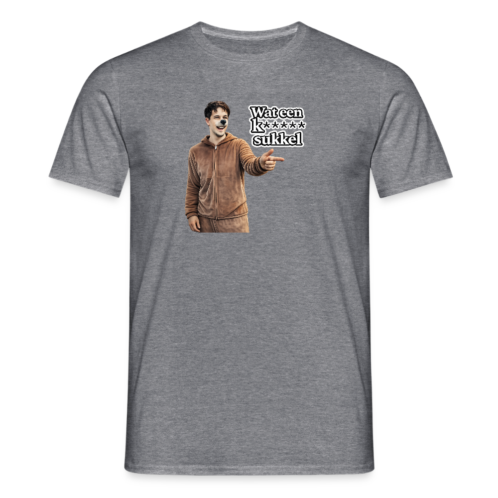 Wat een k***** - T-shirt - graphite heather