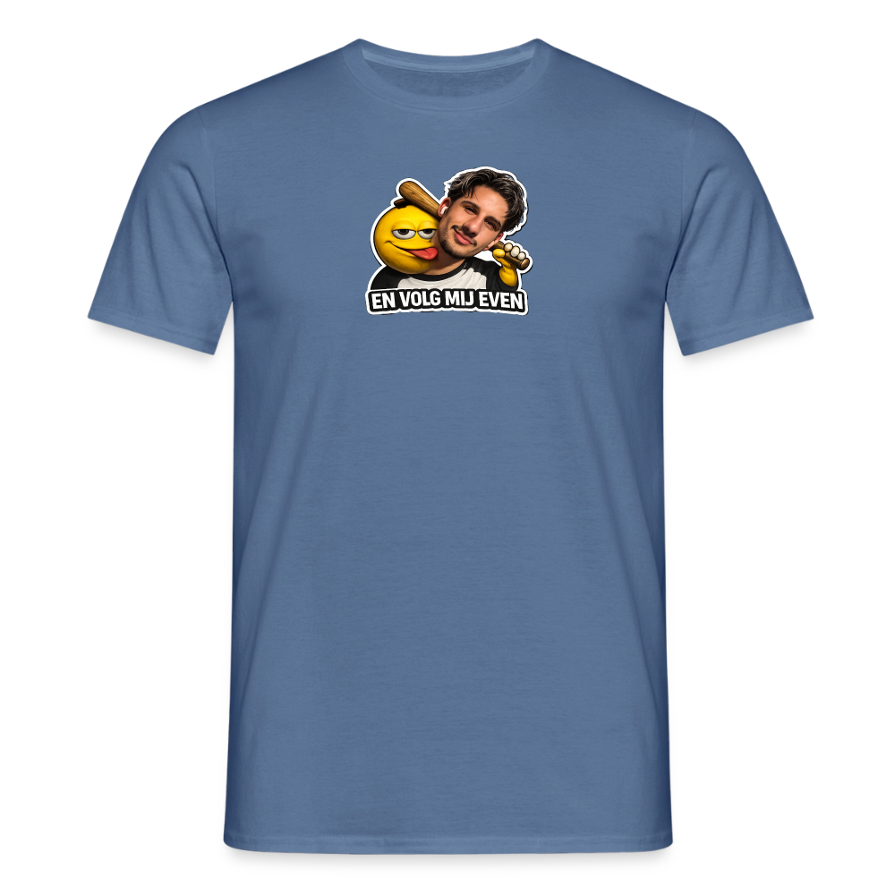 En volg mij even - T-shirt - dove blue 